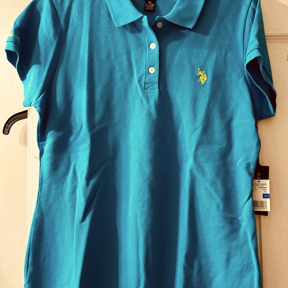 Women New US polo Shirt XL